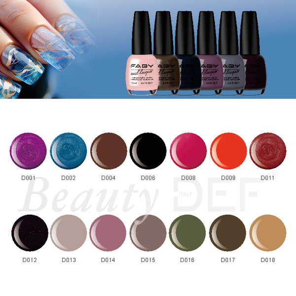 FABY - Nail Polish Series D