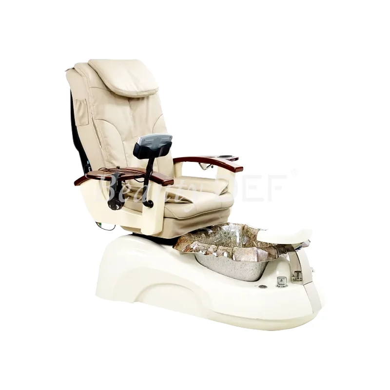 Poltrona per pedicure SPA classica (Beige)