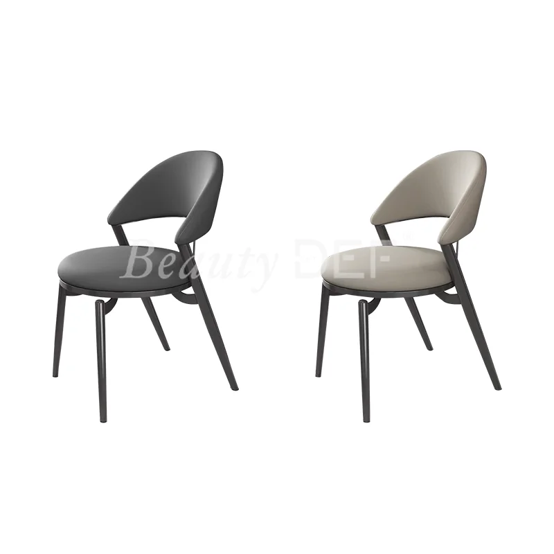 Sedia manicure minimalista-285 (Grigio Chiaro/Scuro)