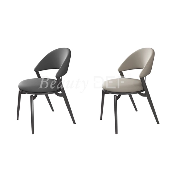 Minimalist Nail Chair-285 (Light/Dark Grey)