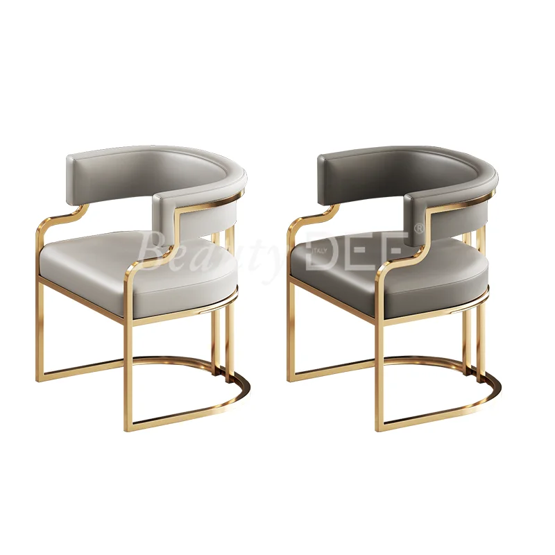 Sedia manicure di lusso (Grigio Chiaro/Scuro)