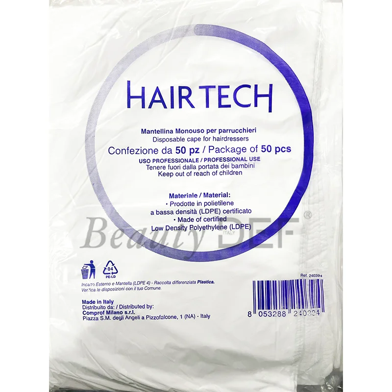 Hair Tech Mantellina monouso per tintura