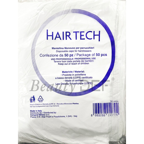 Hair Tech Disposable Dyeing Cape