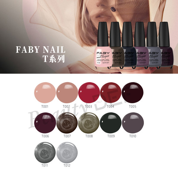 FABY - Nail Polish Series T