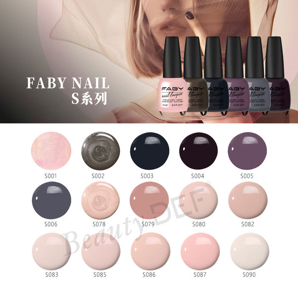 FABY - Nail Polish Series S