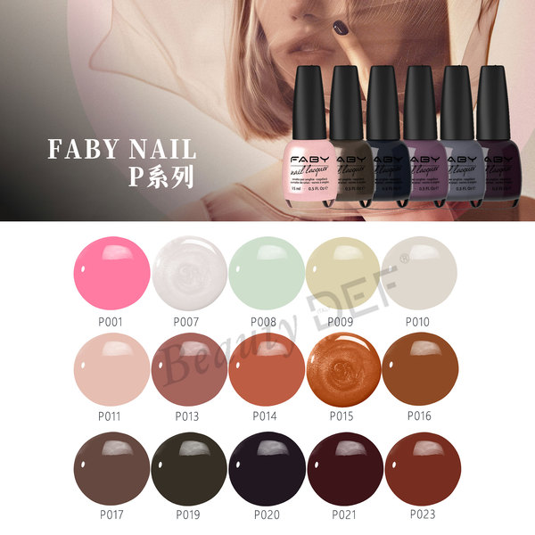 FABY - Nail Polish Series P