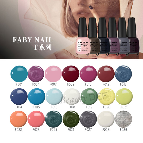 FABY - Nail Polish Series F