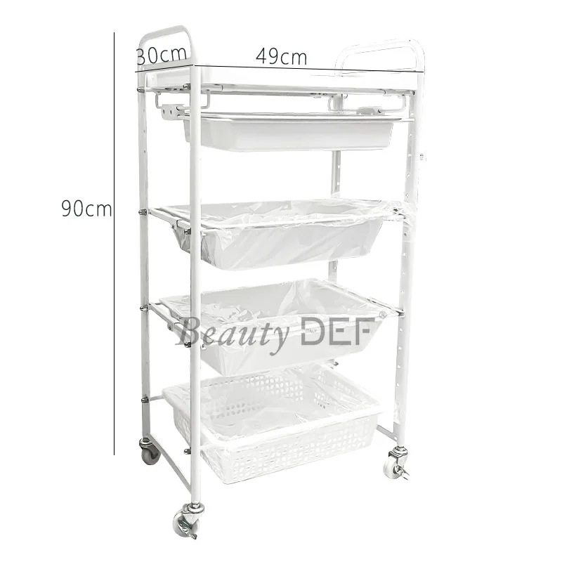 Carrello portaoggetti in plastica DF24-44683