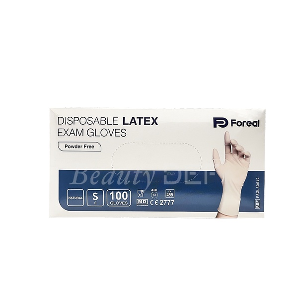 Foreal Latex Gloves (White)