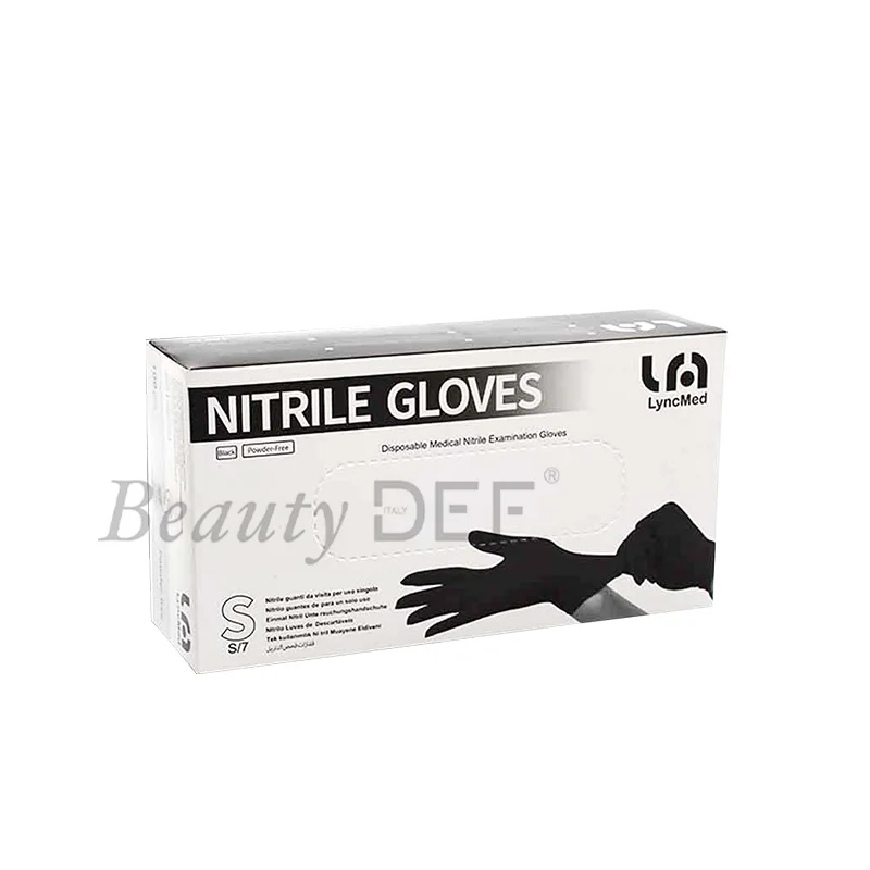 LA Guanti in nitrile (Nero)