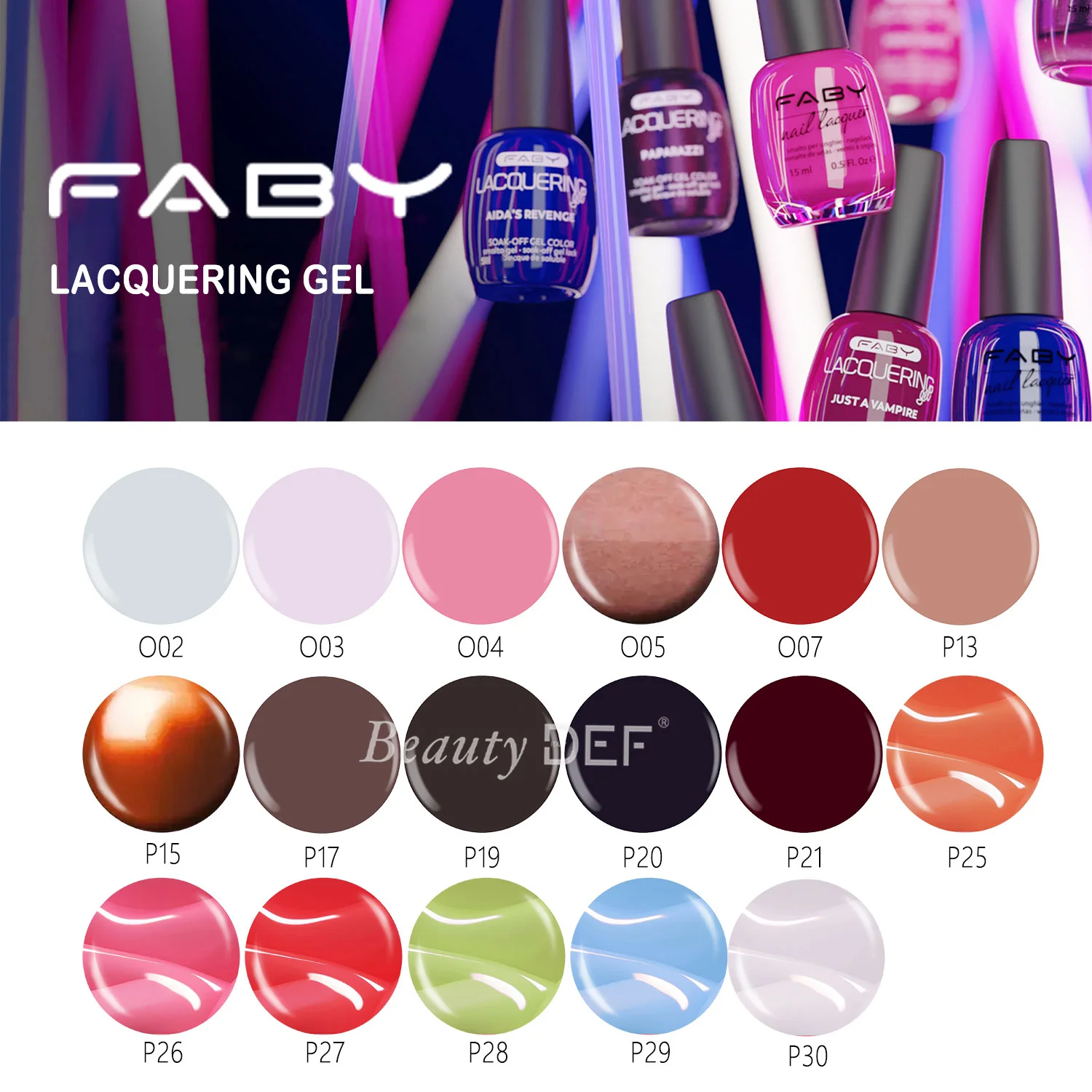 FABY - Smalto Gel O/P 系列
