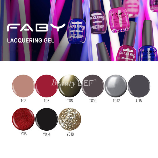 FABY - Gel Polish Series T/U/Y