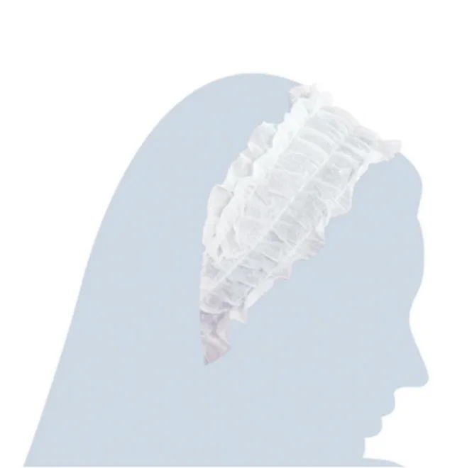 Fascia per capelli monouso in tessuto non tessuto