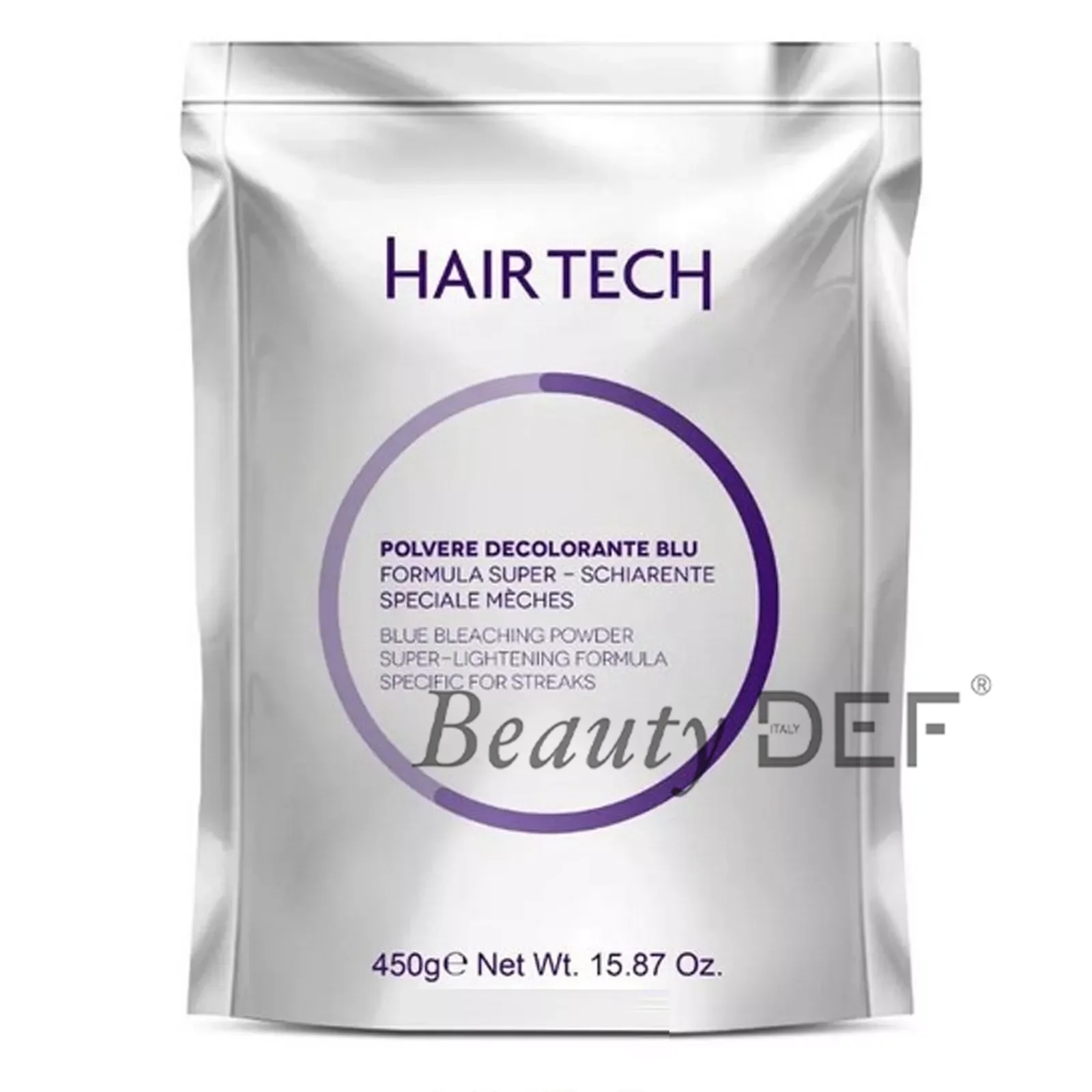 HAIR TECH Polvere Decolorante Blu