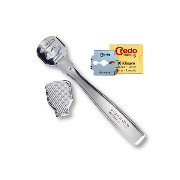 Credo Stainless Steel Foot Callus Shaver Set