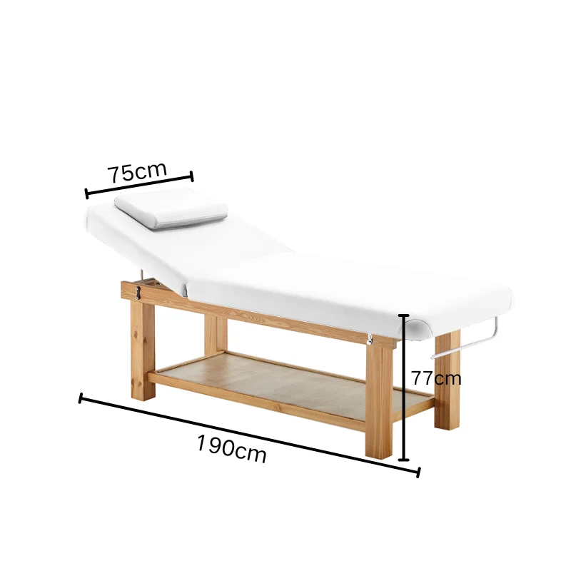 Lettino estetico classico in legno DF24-258