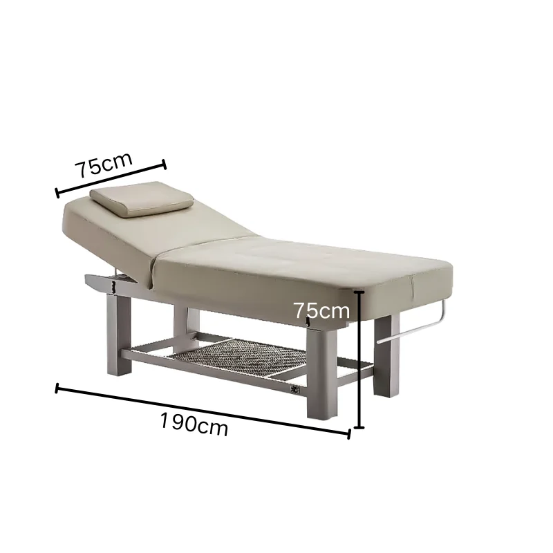 Lettino estetico in legno DF24-304 (Grigio)