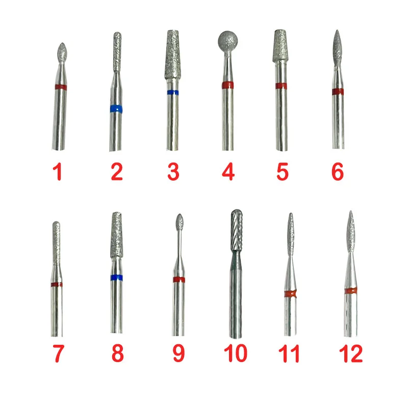 Punte per Fresa 1-12