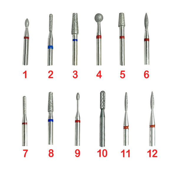 Drill Bits 1-12